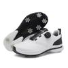 Men's Breathable Non-Slip Golf Shoes with Rotary Buckle for Spring/Summer