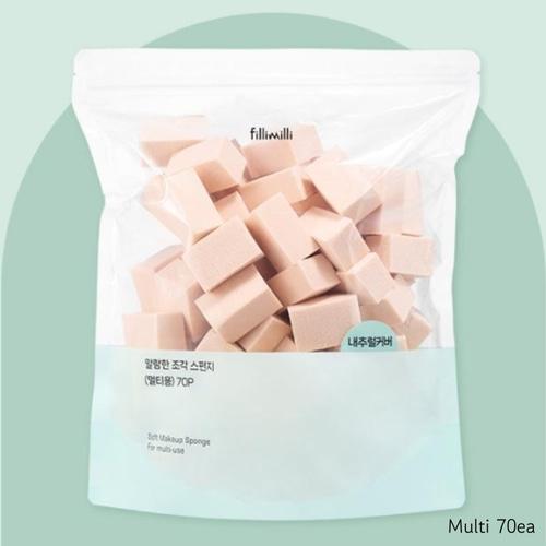 FILLIMILLI Soft Makeup Sponge (Base 65ea/Multi 70ea)