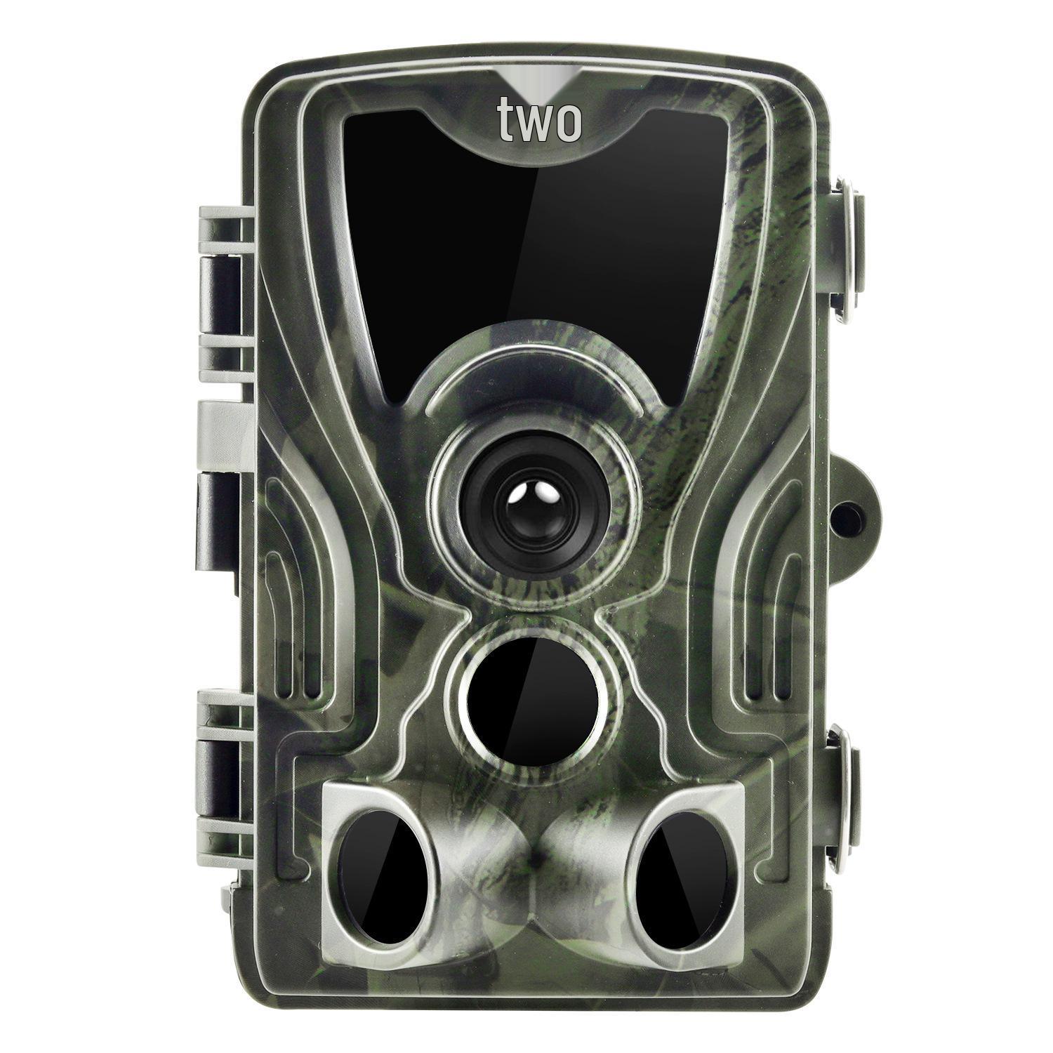 

2.7K HD Outdoor Trail Camera with Infrared Night Vision for Wildlife Surveillance - Model HC-801A