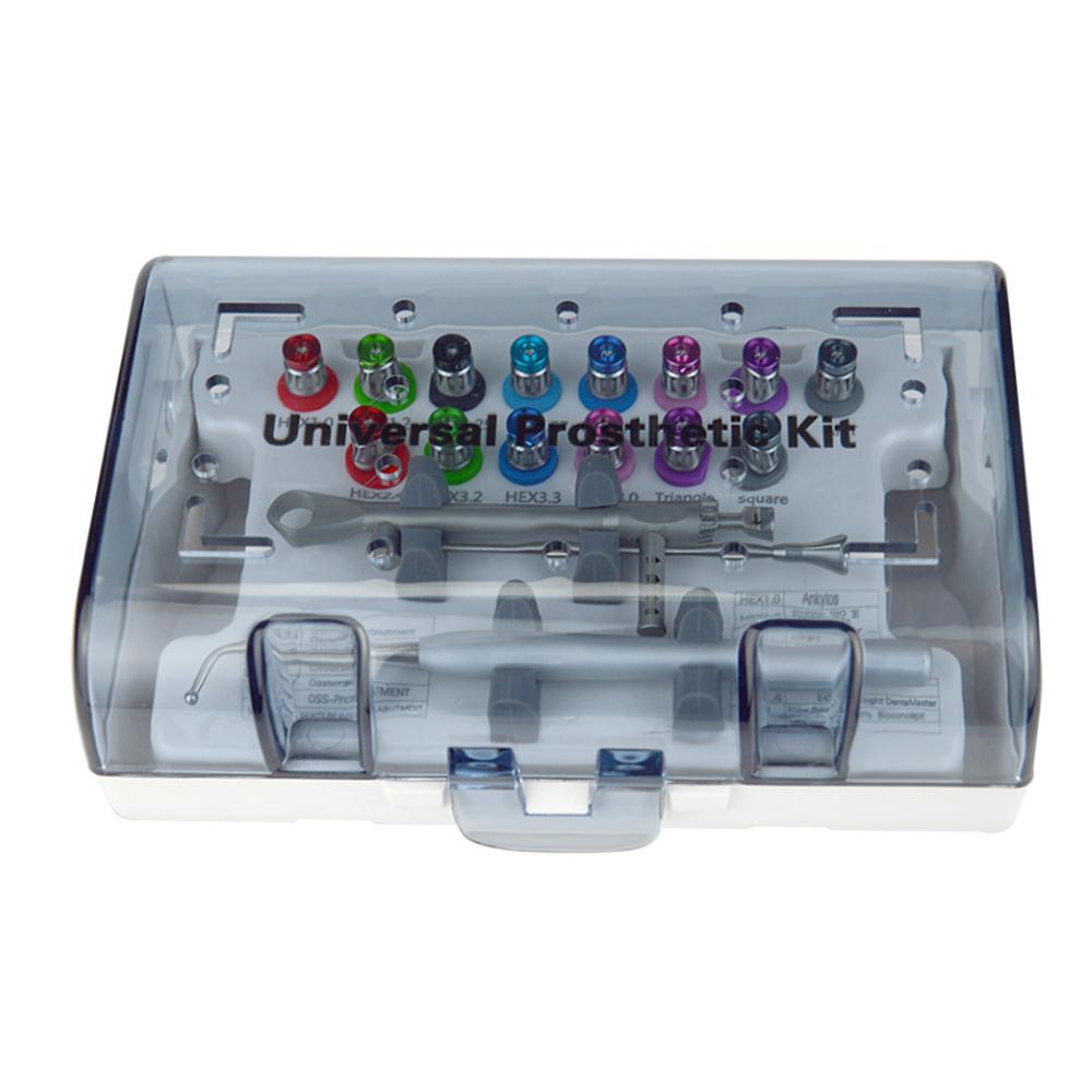 Dental Universal Implant Torque Screwdrivers Wrench Kit 16Pcs Screw Driver Dentistry Implant Repair Tools
