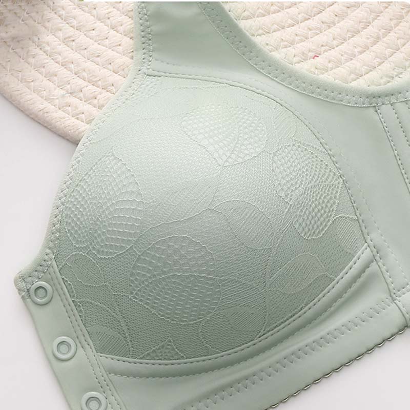 Feste Cup vorne offene Schnalle Mittleren Alters und ältere Unterwäsche weibliche große Größe ohne Stahlring BH dünne Abschnitt Unterhemd Typ BH