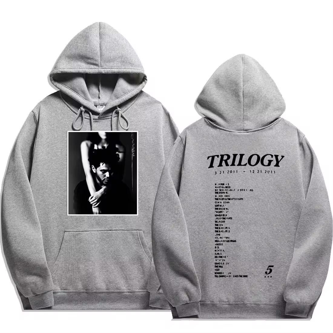 

Світшот з принтом альбомів The Weeknd XO Унісекс М який вінтажний одяг у стилі хіп-хоп Толстовки Чоловіча мода Оверсайз Пуловери Худі 2XL