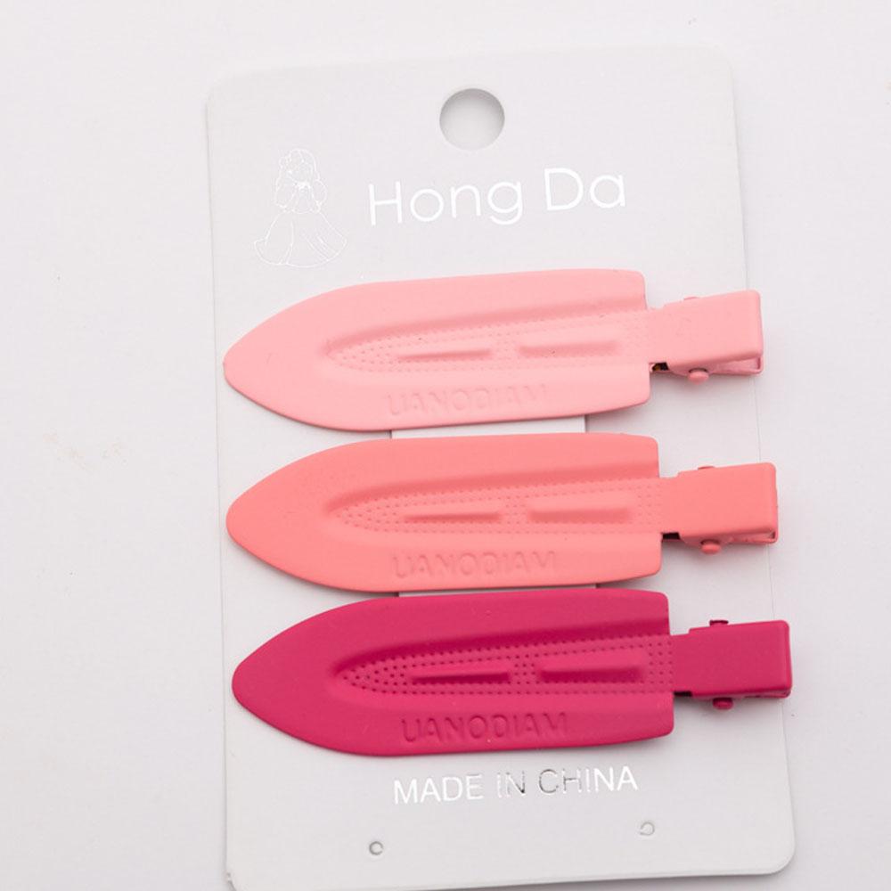 

3 шт. Простые заколки для волос Разноцветные Бесследные Ацетатные Бесшовные Заколки для Волос Без Заломов Заколка для Челки Зажим Утиный Клюв Заколки для Волос Инструмент для Укладки Волос