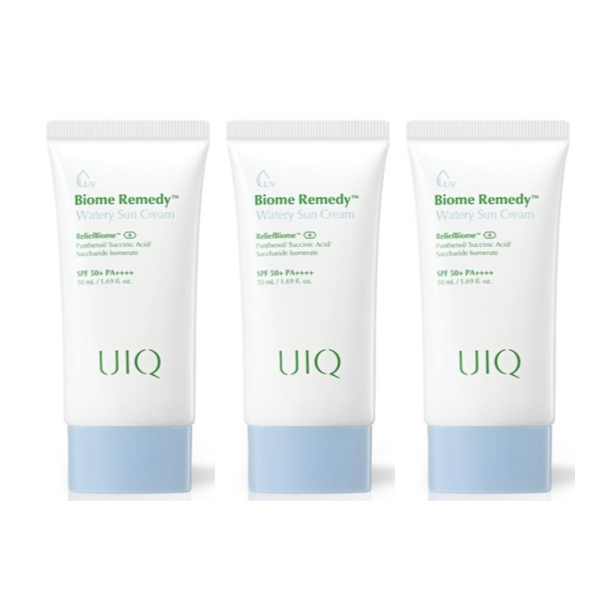 

[UIQ] Водяний сонцезахисний крем Biome Remedy 50 мл 50ml X 3PCS