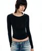 2000Akaibeuseu Xen Top (Black)