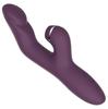 Vibrator Rabbit Claret 13 X 3.3cm Purple - MyPlayToys - Vibrating Rabbits