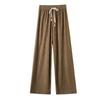 Corduroy Pant Autumn and Winter High-waisted Draped Dragging Trousers Casual Wide-legged Trousers
