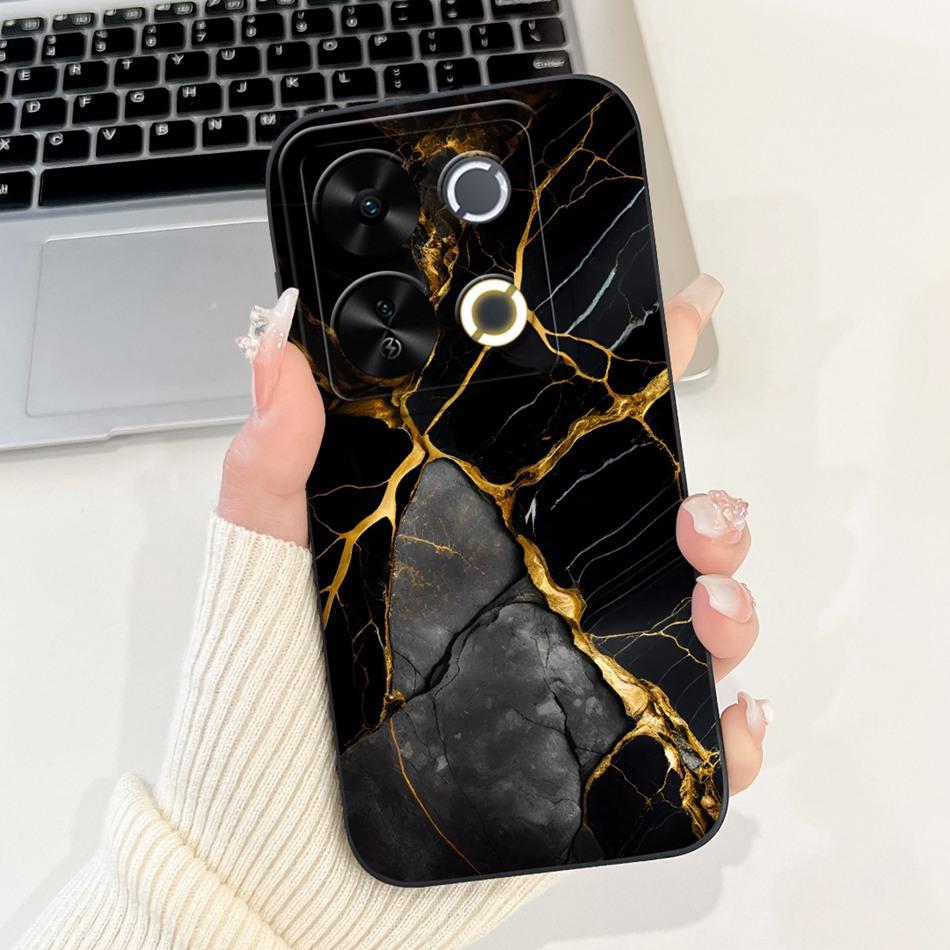 For ITEL P65 New Fashion Dusk Beach Painting Case For Itel P671L ItelP65 4G Soft Silicone Shockproof Phone Cases