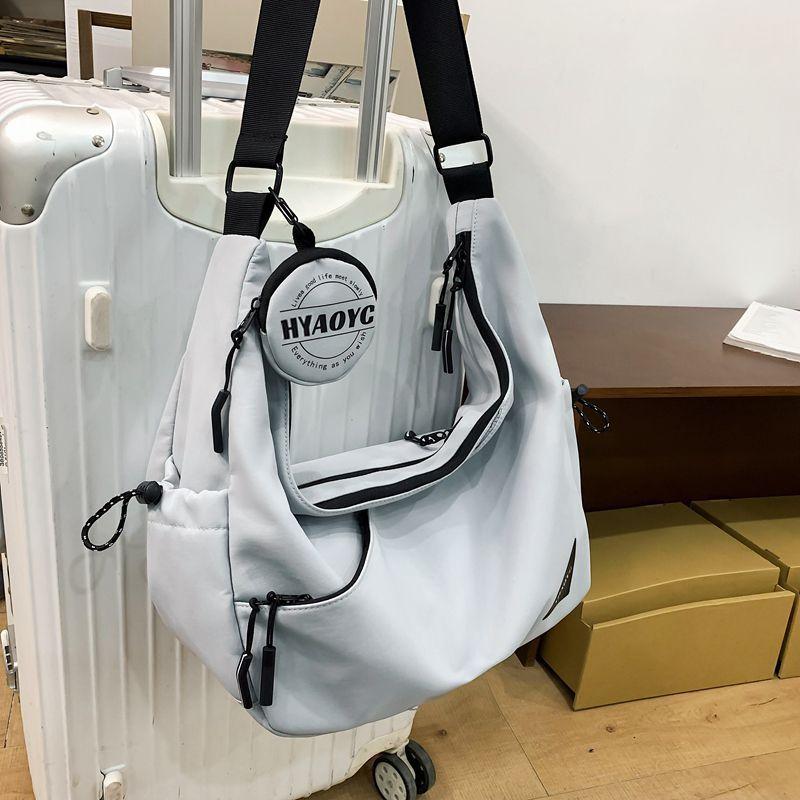 Men's messenger bag trendy brand 2025 new fashion casual function cycling sports trend men's shoulder bag