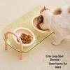 Adjustable Anti-Spill Cat & Dog Double Bowl with Neck Protection Stand
