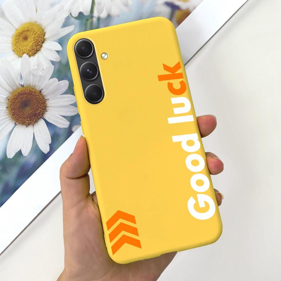For Samsung Galaxy A55 Phone Case Samsung A55 5G SM-A556B Fashion Moon Pattern Soft Silicon Back Cover