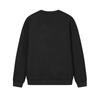 Fila Blue Solid Knit Crew Neck Drop Shoulder Pullover Sweatshirt Men sweatshirt Black F11M612213F-BK