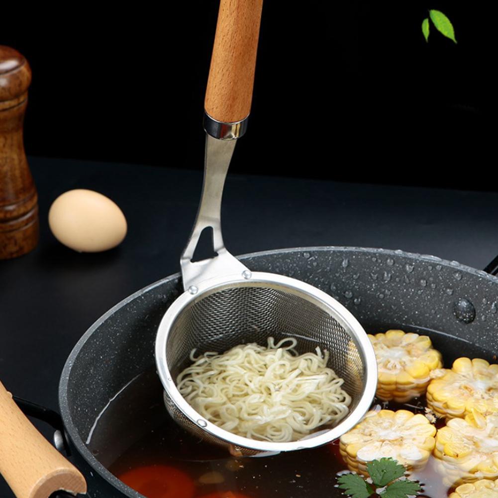 Stainless Steel For Pasta Noodle Strainer Colander for Cooking and Straining