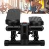 Hydraulic Fitness Stepper Quiet Three Adjustment Stair Step Workout Machine with Bands LED Screen for Home
