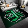U.S. Sassuolo Soccer Emblem suitable as a non-slip mat for the living room or bedroom sofa