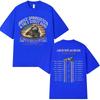 Bruce Springsteen Land of Hope Dreams Tour 2026 Merch T Shirt Unisex Fashion Cotton Short Sleeve T-shirt Hip Hop Clothing Tshirts