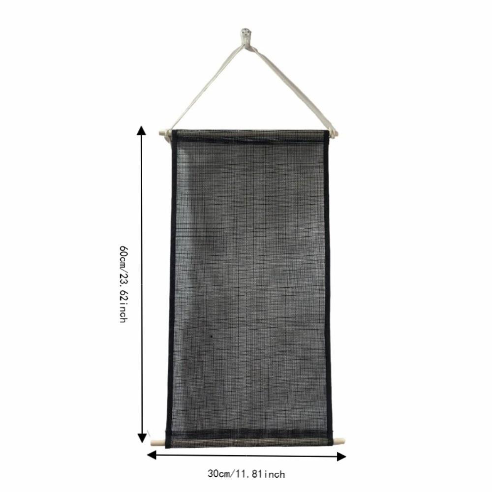 Wall Mounted Jewelry Display Rack Mesh Cloth Earring Organizer Holder Wall Display