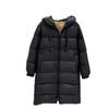 Womens Long Hooded Down Coat Winter Thick Warm Oversized Parka With 50% Duck Fill