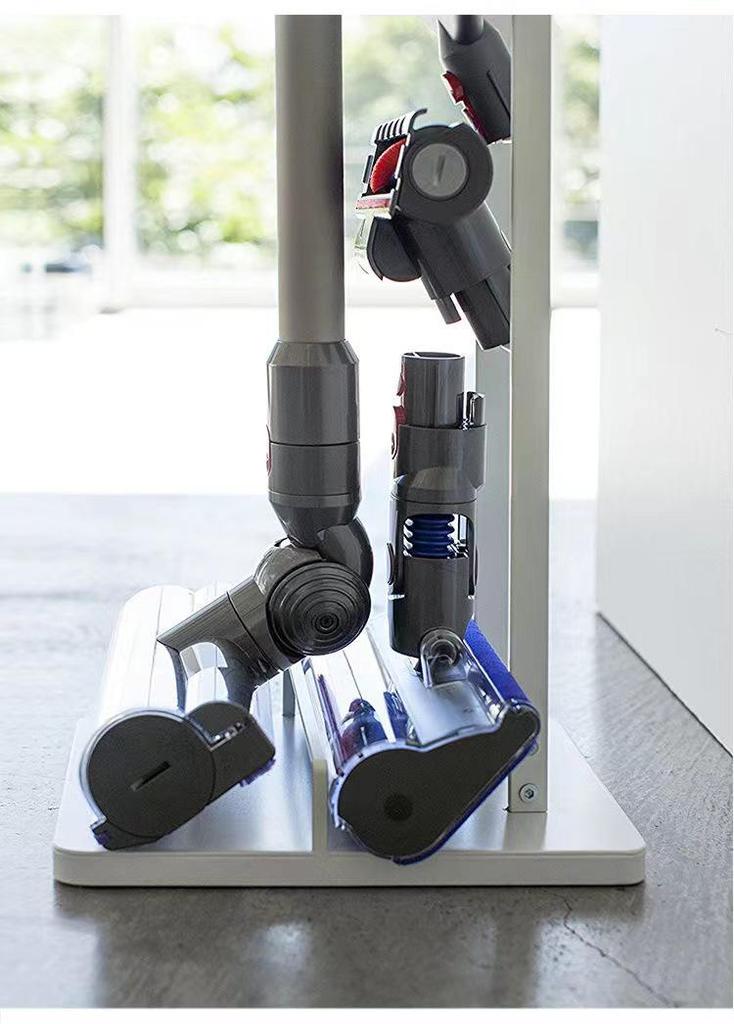 Compatible Dyson Vacuum Cleaner Stand - No-Installation, Floor-Standing Wall Mount
