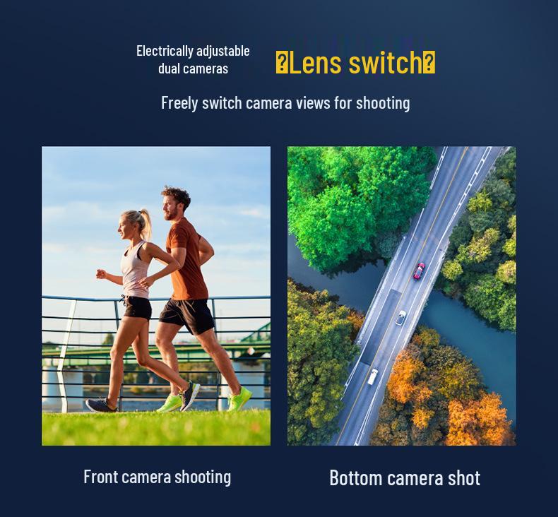 Beginner Drone: HD Aerial Photography, Foldable, Drop-Resistant Remote Control Aircraft for Kids
