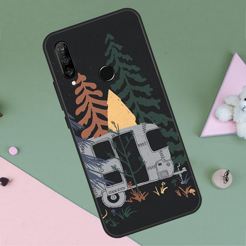 

Camping Mountain For Huawei P40 P20 P30 Lite P60 Pro Nova 10 9 SE 5T 12i 12s 11i Y91 Y90 Y60 Y70 Y72 Y61 Case Huawei Nova 5T