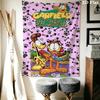 Garfield'S Chaos Whimsical Adventure Tapestry Fashion Print Background Cloth Soft Christmas Gift Wall Covering Decoration