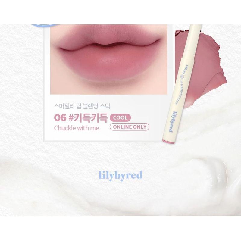 lilybyred - Smiley Lip Blending Stick - 6 Colors
