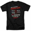 Scream Rules T Shirt Licensed Horror Movie Retro Classic Scary Tee New Black
