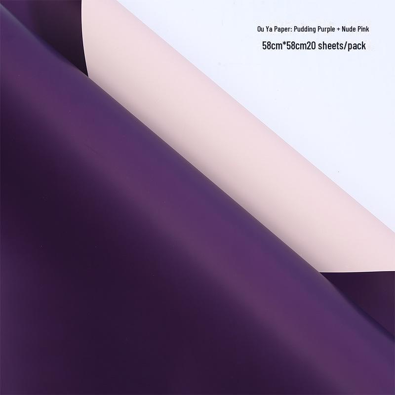 

Двусторонняя водонепроницаемая упаковочная бумага для букетов для флористов