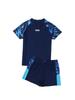 Customizable Quick-Dry Camouflage Swimwear: Boys' Plus Size Two-Piece Swimsuit for Kids