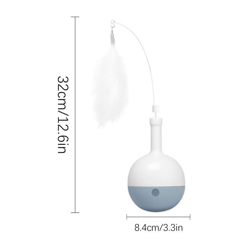 Cat Toys Treat Dispensing Funny Interactive Indoor Cat Toys For Cats Pets Kitten Training Energy Consuming Playtime Relaxation