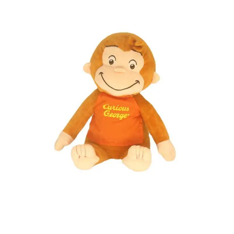 Curious Monkey George Monkey Cute Plush Toy Doll