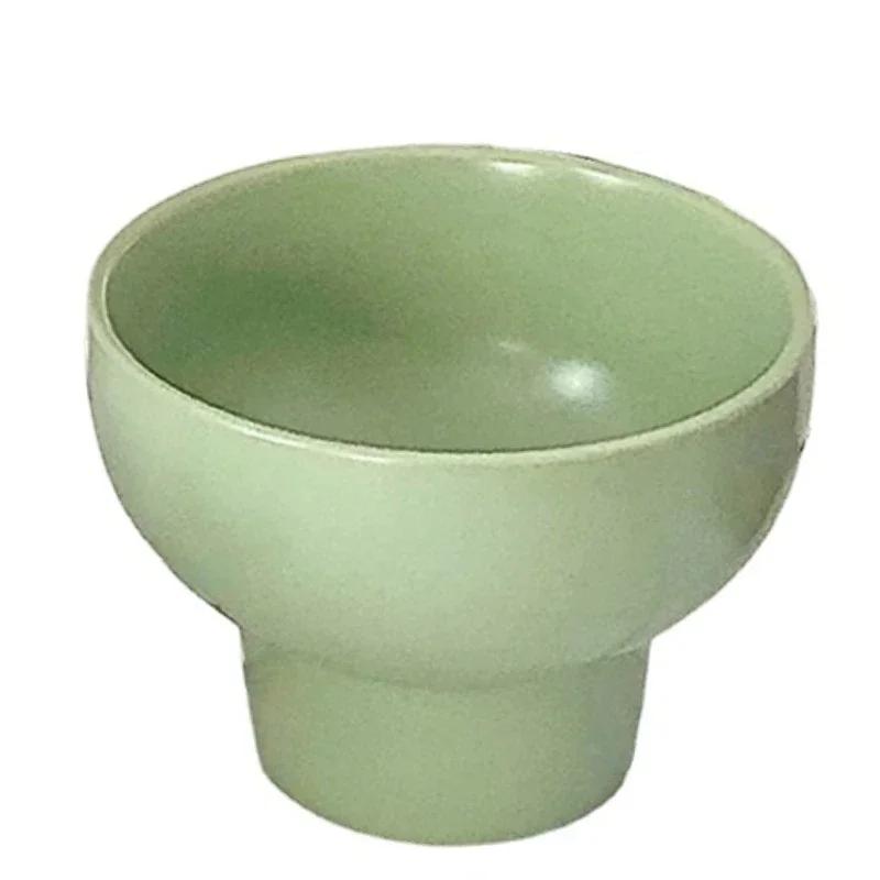 4 Inch Retro Ceramic Bowl Cute Rice Bowl Noodles Container Cereal Soup Dessert Snack Bowl Kitchen Tableware Microwave Safe