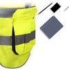 High Visibility Mesh Safety Reflective Vest with Pockets and Zipper Meets ANSI/ISEA Standards