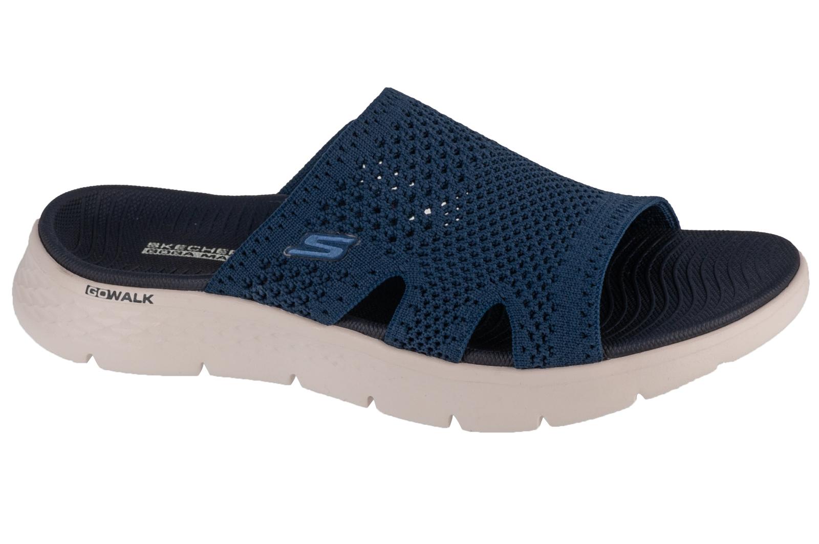Skechers Go Walk Flex Sandal - Elation, sandali da donna blu navy
