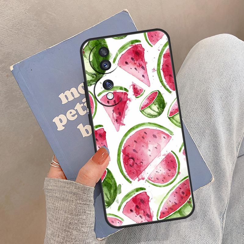 Sommerfrucht Wassermelone Für Honor Magic 6 7 8 Pro Hülle Für Honor 400 200 Lite 50 70 90 X8c X8b X9a X9b X9c X9d Win RT