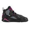 New Jordan True Flight High-Top Children's Basketball Shoes Black Pink Children Aged 3-7 Years Old 342775-009