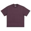 Heavyweight Unisex Solid Color Small Collar Crew Neck Loose Fit T-shirt