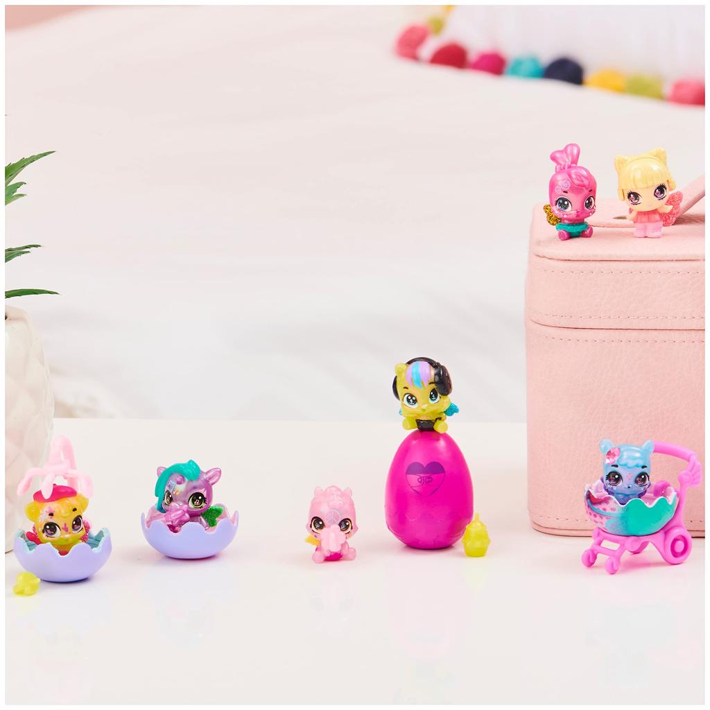 Hatchimals CollGGibles Shimmer Babies 12 Piece Egg Carton Hatchimals Overseas Edition Toy Animal Pet Born! Woomo Nazotama
