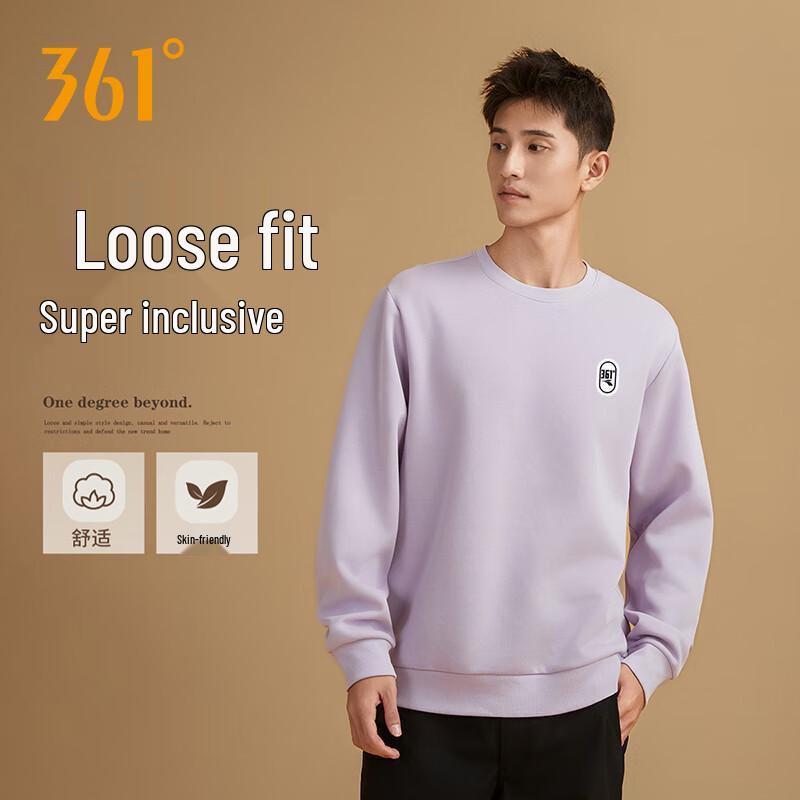 361° Unisex Round Neck Pullover Sweatshirt