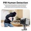 5MP Mini 4G Security Camera SIM Card WiFi Ultra HD Surveillance Camera 4000mAh Battery Low Power Voice Intercom CCTV Camcorder