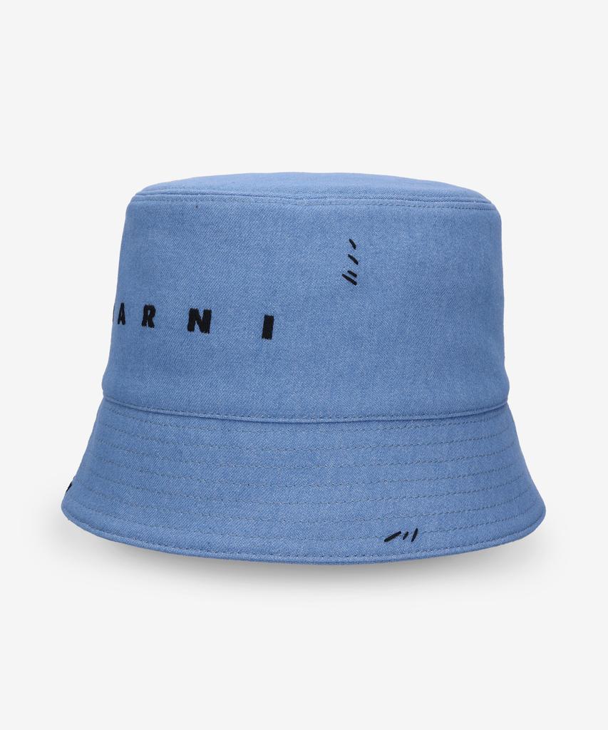 MARNI Logo Bucket Hat - Azur / Clzc0110S2Utc34200B52