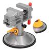 Aluminum Alloy Table Vise Clamp Suction Cup Base Drill Press Vise  for Jewelry Making DIY Crafts