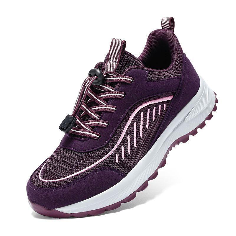 

Сетчатая дышащая обувь для женщин Весна Осень Фиолетовая Женская обувь На шнуровке Новинка 2025 Эстетичная Распродажа Вулканизированная обувь 41
