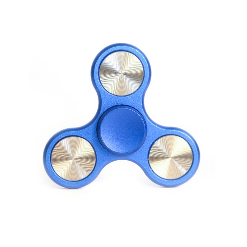 Aluminum Alloy Three Leaf Fidget Hand Spinner Metal Fidget Spinner Toy Stress Relief Toys For Adult Gifts Fidget Toys