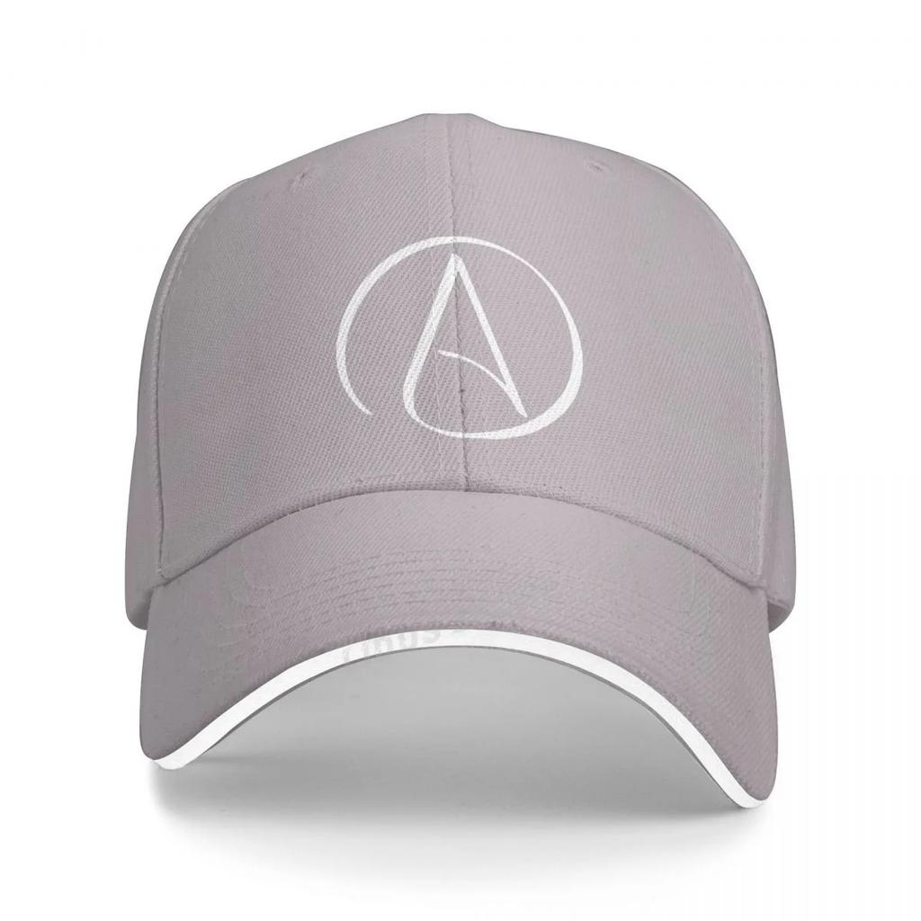 Atheist Atheism Symbol Print Baseball Cap Summer Men Sunhat Fashion Adjustable Unisex Atheism No Religion Hats Bone