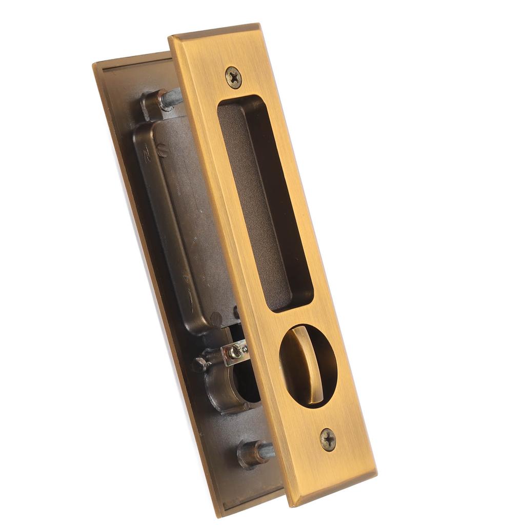 Sliding Door Pull Lock Double Sided Anti Theft Concealed Stylish Door Pull Lock Replacement
