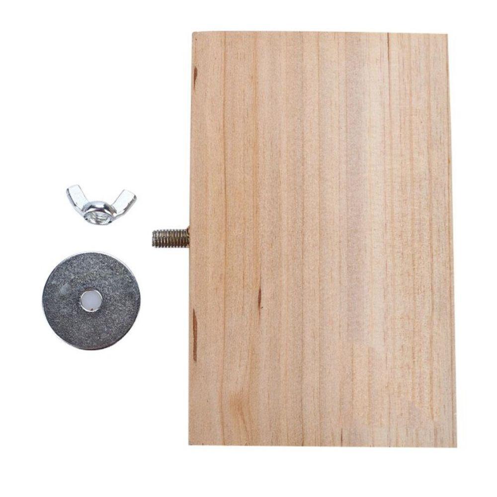 Wooden Toys Grinding Paw Budgie Pet Supplies Parrot Rack Bird Perches Platform Wood Stand Platform