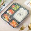 Disposable 5-Compartment Clear Meal Prep Containers