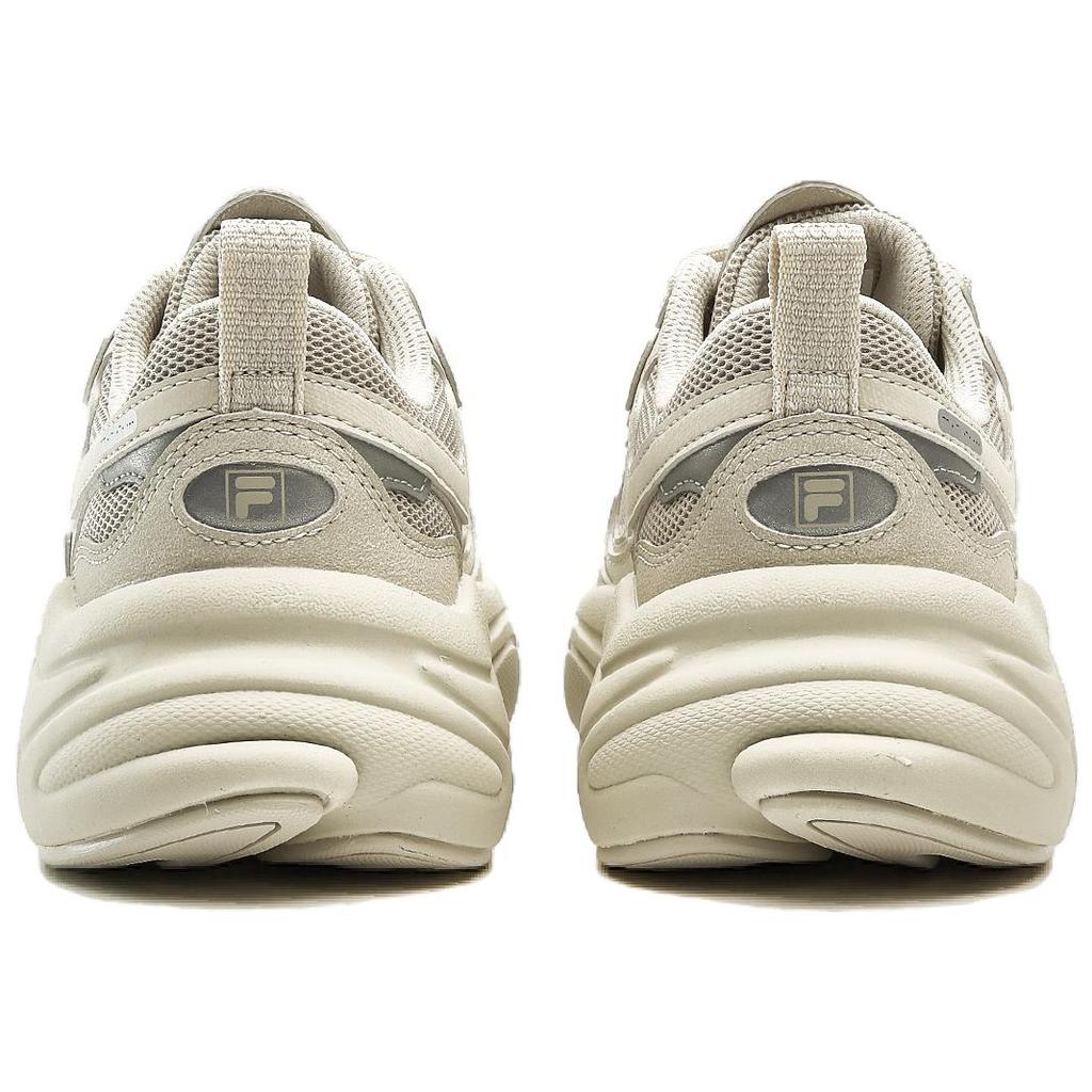 Fila Mars 1S Fabric Synthetic Leather TPU Comfortable Versatile Low-Top Casual Shoes Women Sneaker Oatmeal F12W332117FOM